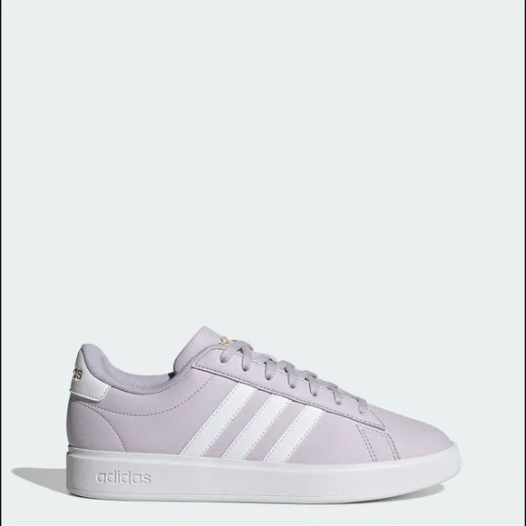 adidas gazelle silver green womens adidas | Grand Court Lifestyle Shoes - White/Black main image 1